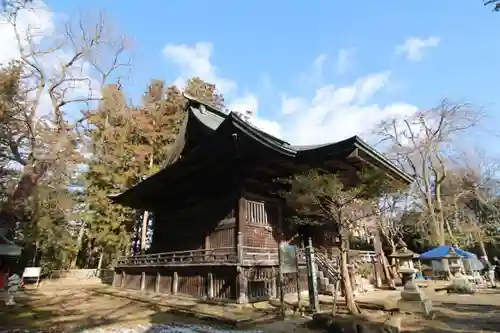 田村神社の本殿・本堂