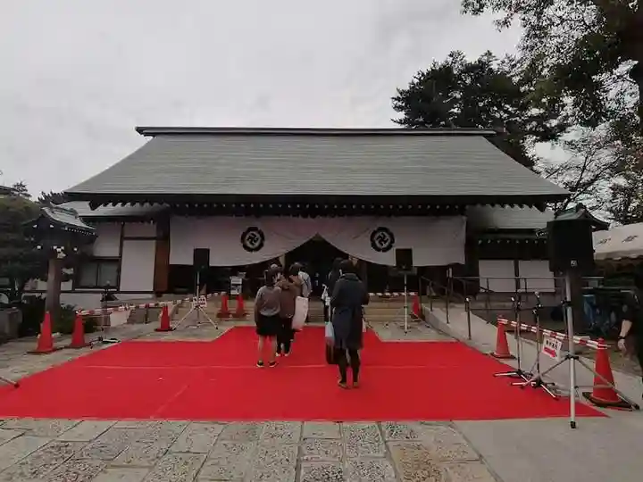 松陰神社の本殿・本堂