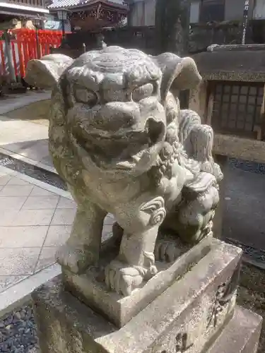 松山神社の狛犬