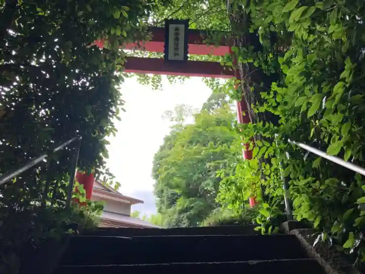 白笹稲荷神社の鳥居