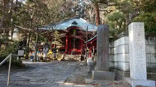 清瀧寺の本殿