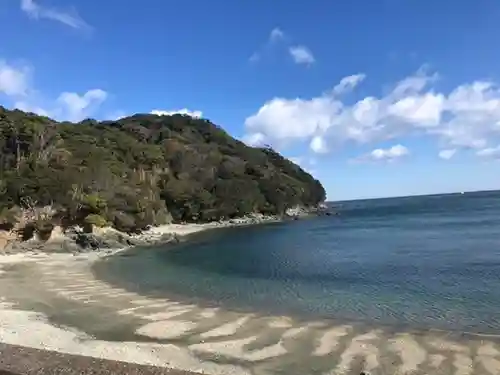 伊射波神社の景色