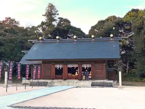 松江護國神社の本殿