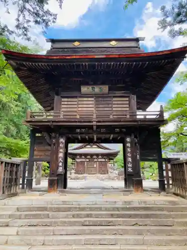 恵林寺の山門・神門