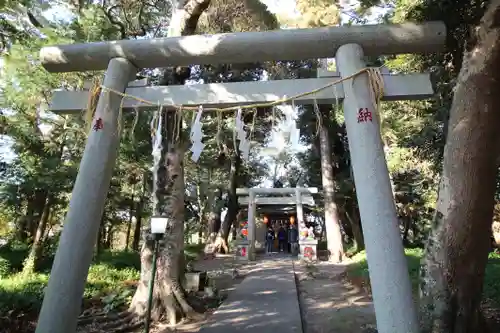 息栖神社の鳥居