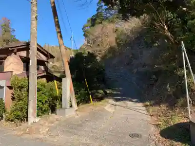 奥山神社の周辺