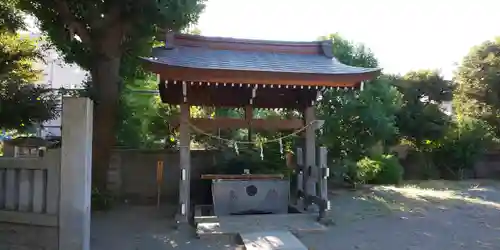 安方神社の手水舎