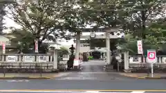 日野八坂神社の鳥居