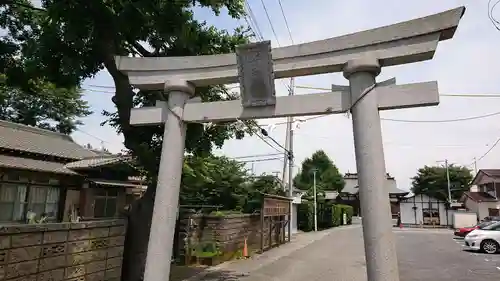 子守神社の鳥居