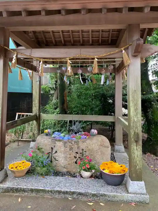 彌都加伎神社の手水舎