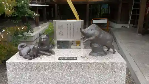 行田八幡神社の狛犬