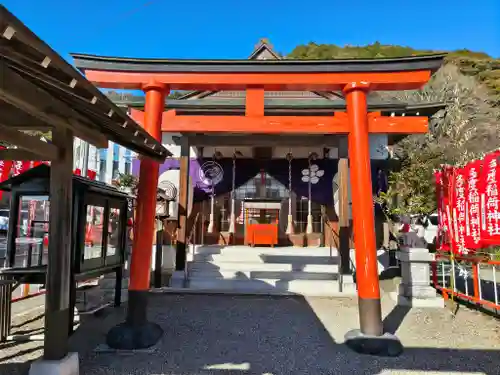 多度稲荷神社の鳥居