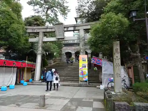 尾山神社の鳥居