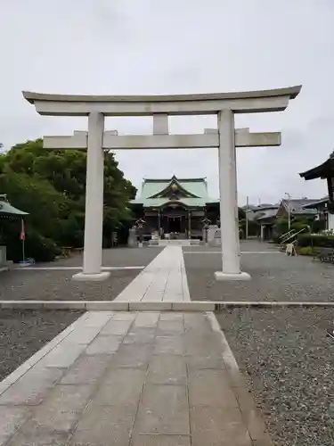 龍口明神社の鳥居