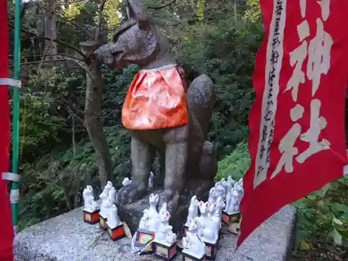 佐助稲荷神社の狛犬