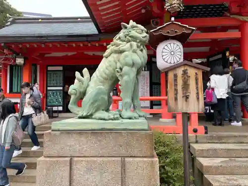 生田神社の狛犬