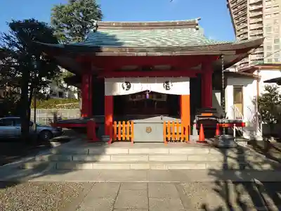 麻布氷川神社の本殿・本堂