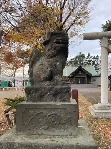 丘珠神社の狛犬