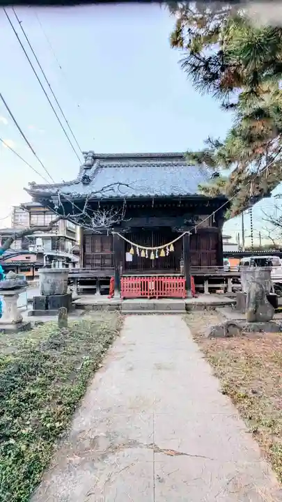 青梅神社の本殿・本堂
