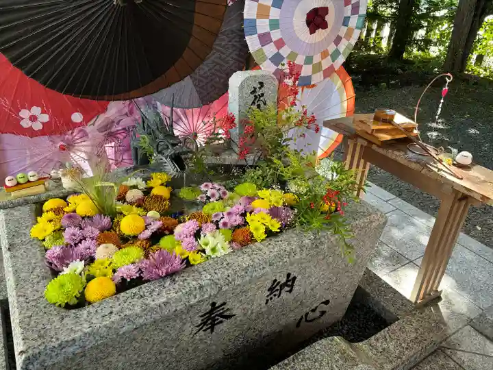 札幌諏訪神社の手水舎