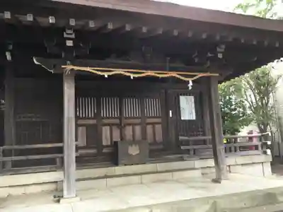 楊原神社の本殿・本堂
