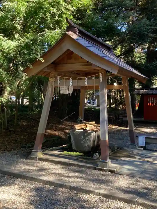 息栖神社の手水舎