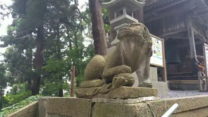 熊野大社の狛犬