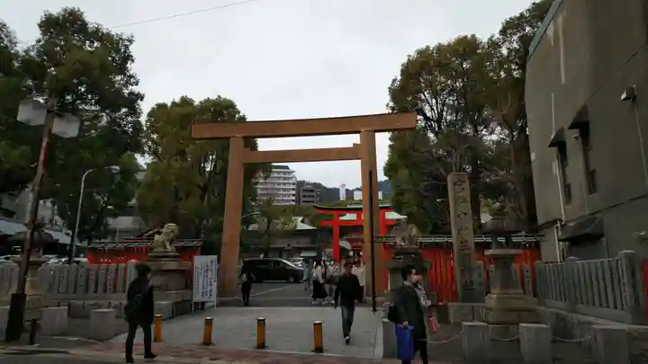 生田神社の鳥居