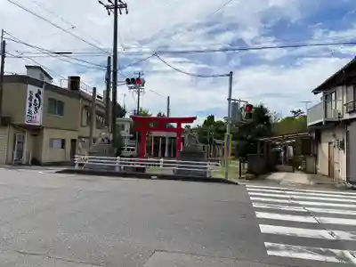稲荷社(堀田稲荷神社)の周辺