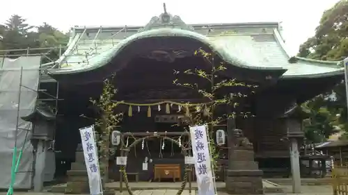 下総国三山　二宮神社の本殿・本堂
