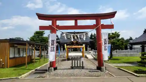 美瑛神社の鳥居