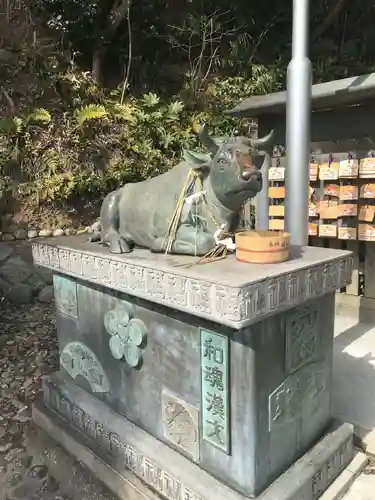 神前神社の狛犬