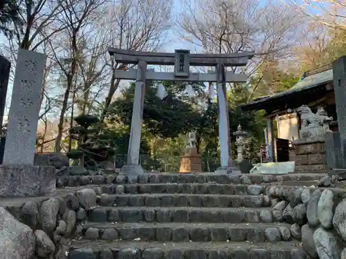 浅間神社の鳥居