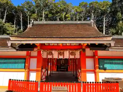 大原野神社の本殿・本堂