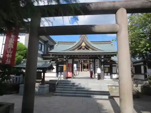 里之宮 湯殿山神社の鳥居