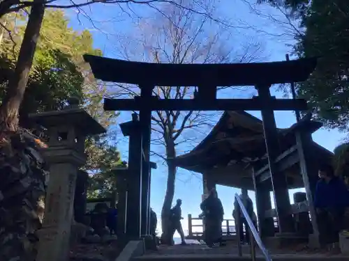 三峯神社の鳥居