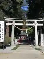 薬師寺八幡宮の鳥居