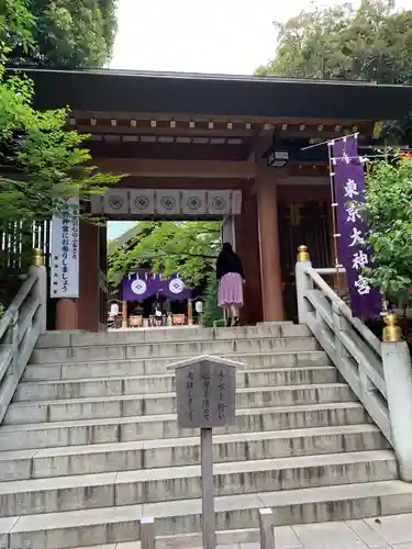 東京大神宮の山門・神門