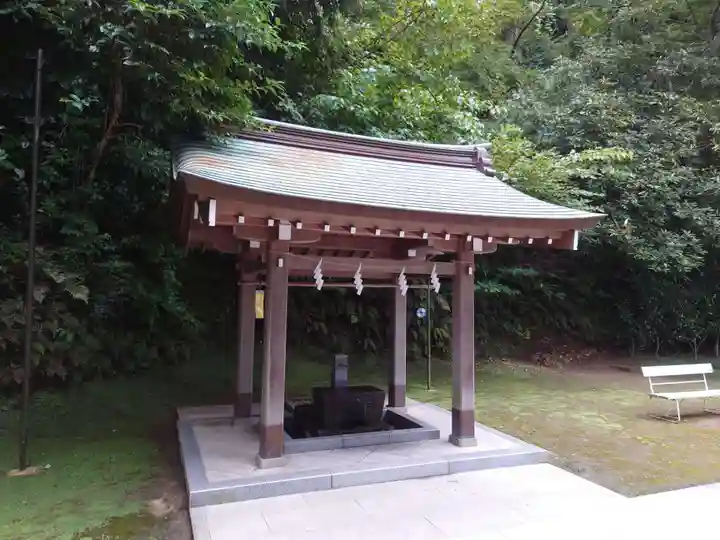 富岡八幡宮の手水舎