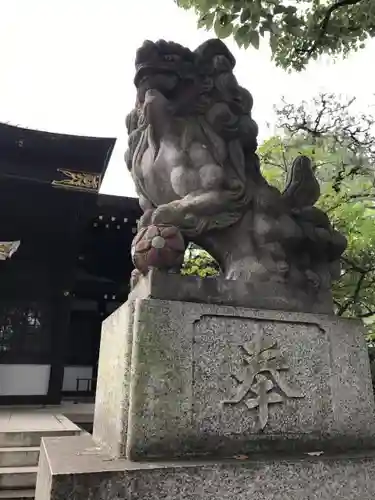 王子神社の狛犬