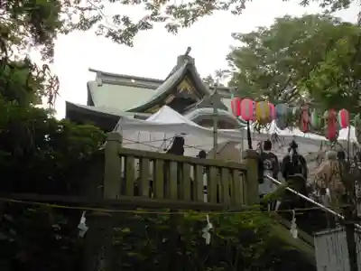 白旗神社の本殿・本堂