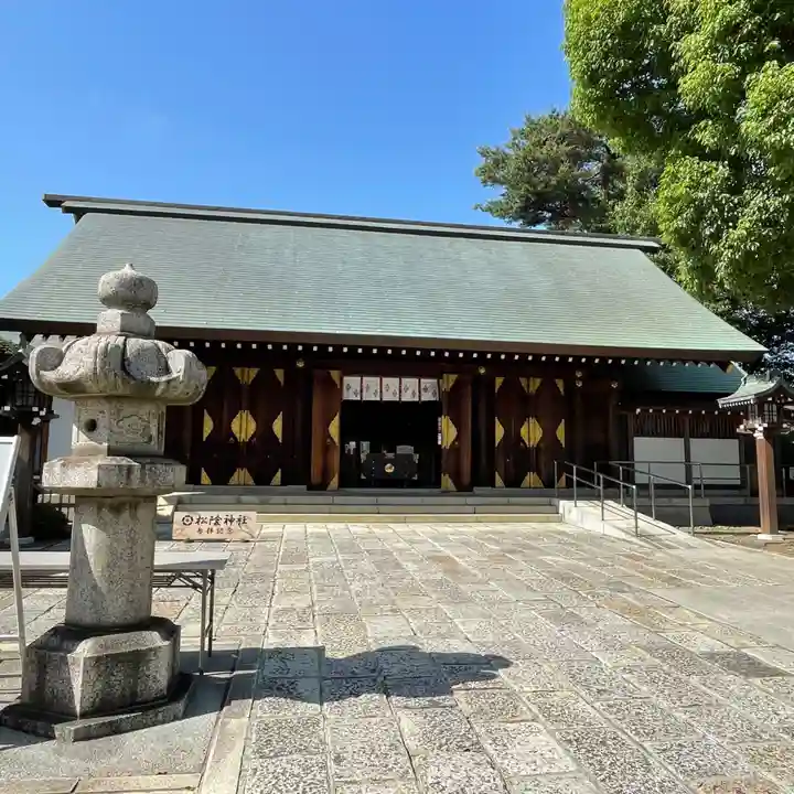 松陰神社の本殿・本堂
