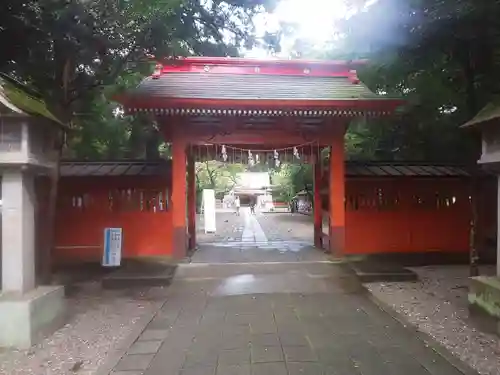 息栖神社の山門