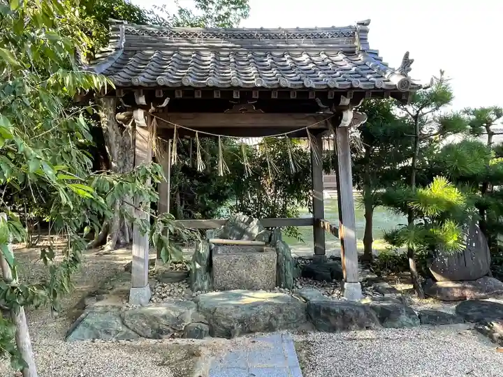 谷川神社の手水舎