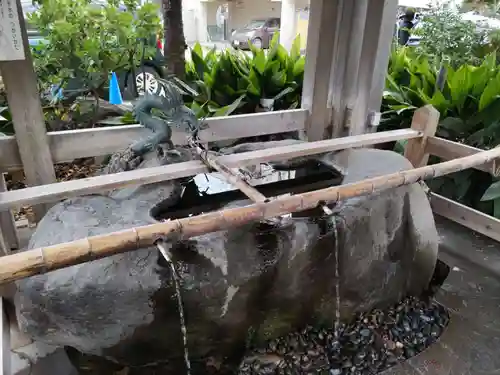 鵠沼伏見稲荷神社の手水舎