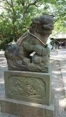 篠原八幡神社の狛犬