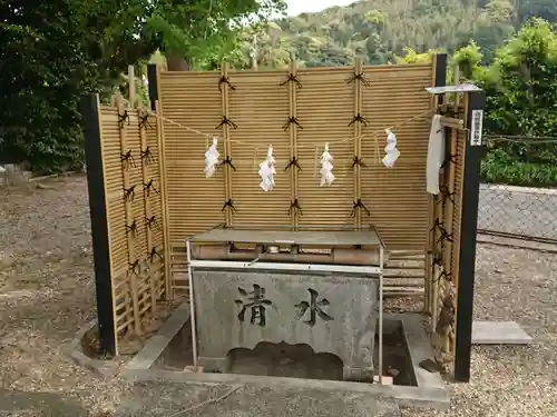 鹿島神社の手水舎