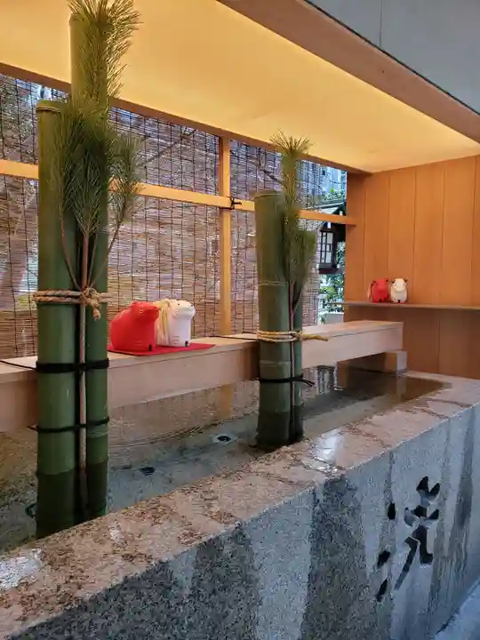 乃木神社の手水舎