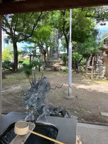 冨士天満社（冨士大権現天満天神宮）の手水舎