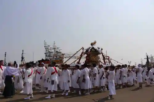 釧路一之宮 厳島神社のお祭り